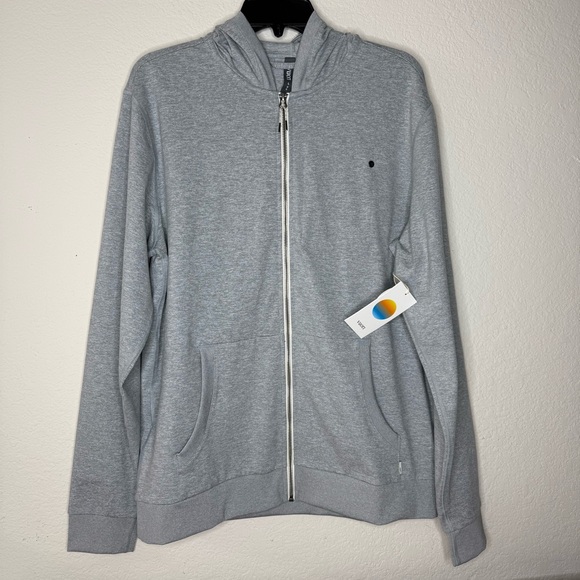 Alternative Apparel Other - New Vuori Men’s Apparel Coronado Hoodie Light Heather Grey Size Large V243 #Gym